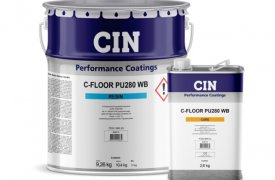 CIN запускает C-FLOOR PU280 WB для покрытия больших площадей бетона