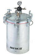Красконагнетательный бак Binks 40 литров с регулятором давления (оцинковка)