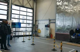 Qlayers провела демонстрацию робота 10Q для специалистов по промышленным покрытиям из пяти стран